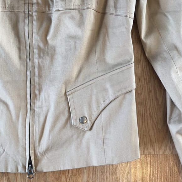 Stretch beige jacket - Picture 4 of 8